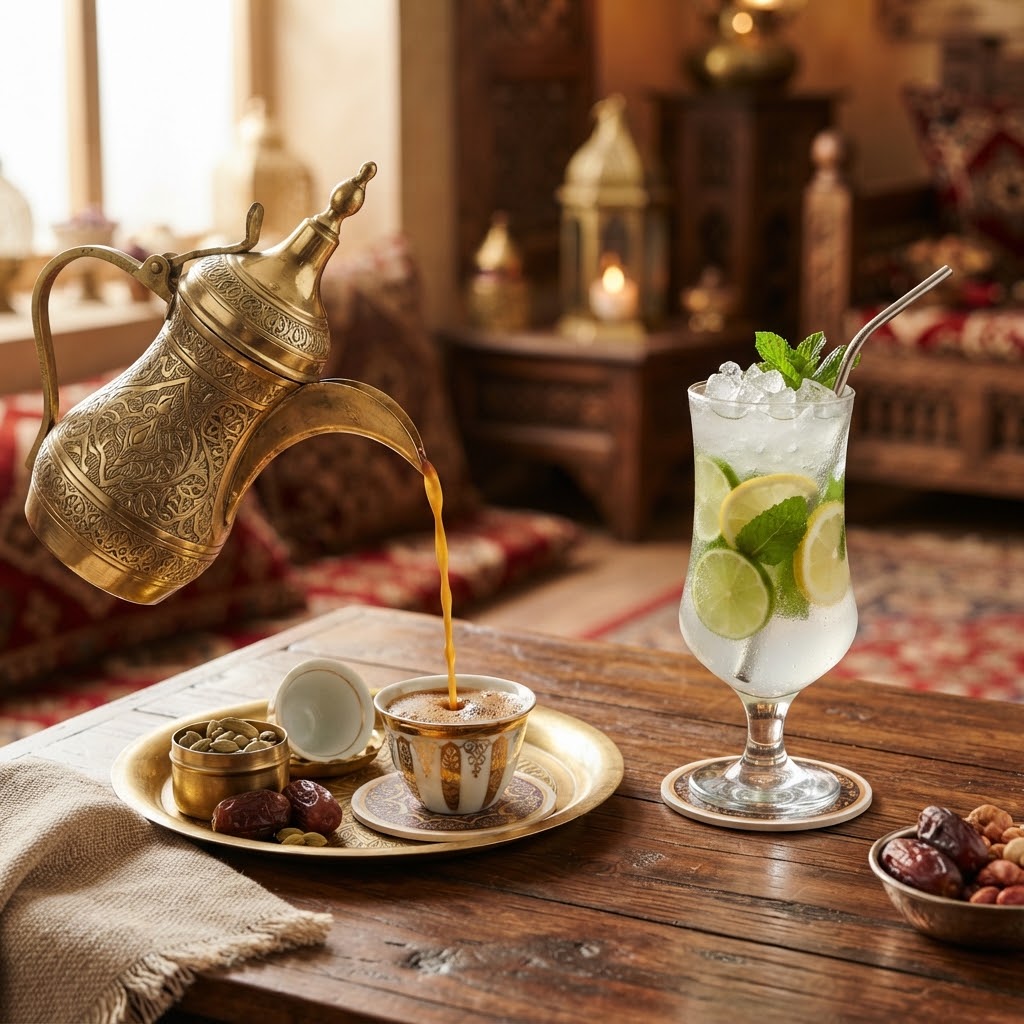 دلة قهوة سعودية تقليدية